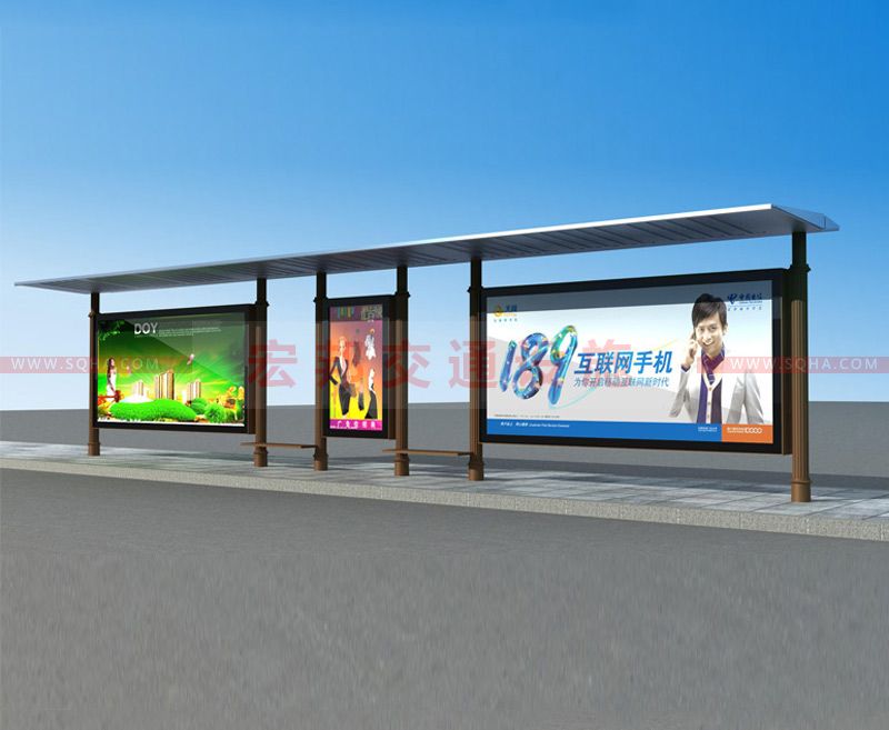 公交候車亭常規(guī)尺寸、價格